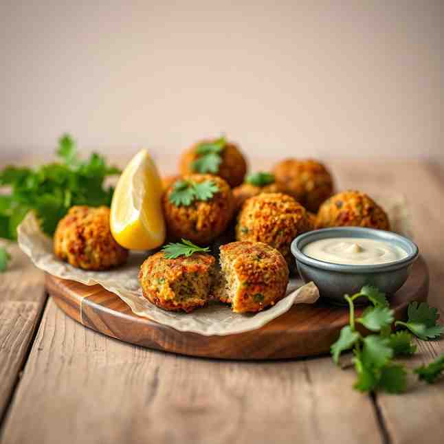 Crispy Gluten-Free Falafel - Jordanian Recipe